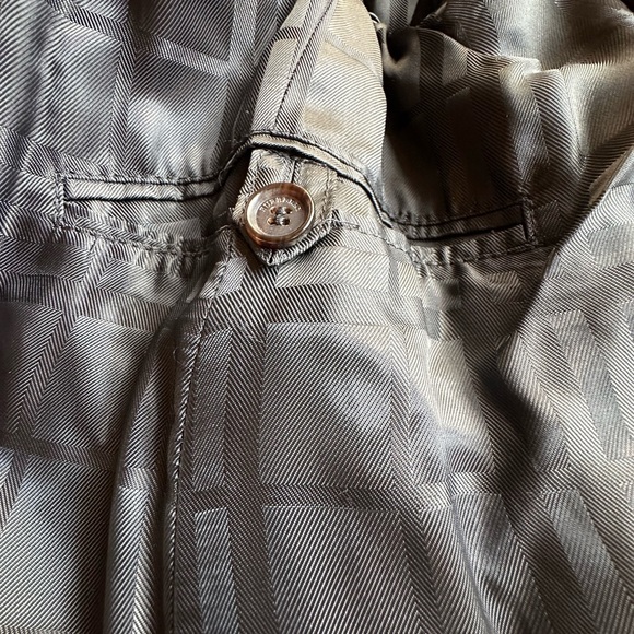 Burberry wool blend wrap coat. NWT - Picture 9 of 10